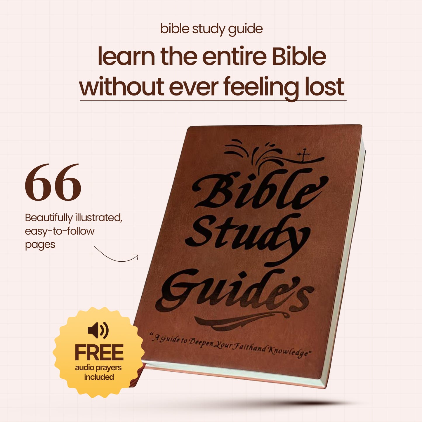 66-Page Bible Study Guide
